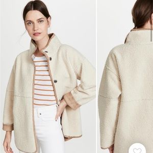 Velvet Albany Jacket in Sand - Reversible Like New Condition